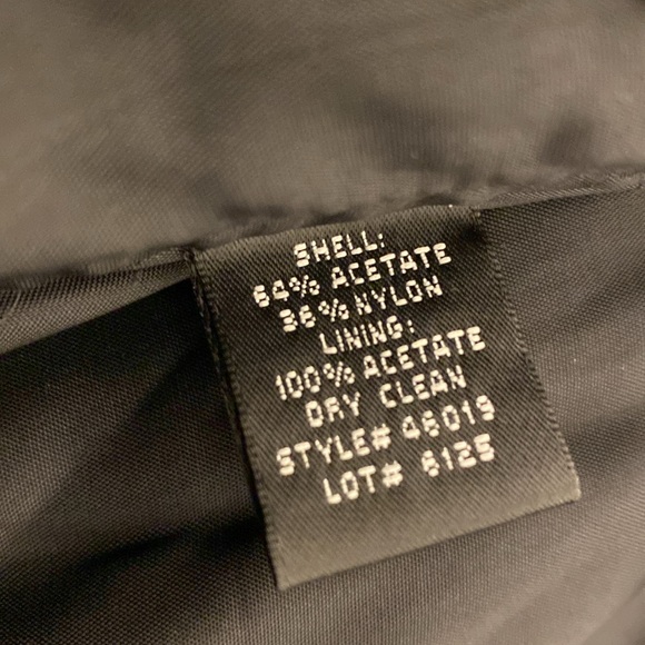 Jill Stuart Strapless Velvet Sequined Bow Black Cocktail Mini Dress Size 6‎ - Picture 5 of 6